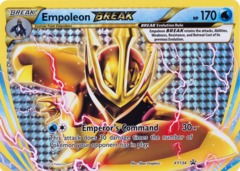 Empoleon BREAK XY134 JUMBO OVERSIZED Holo Promo - Break Evolution Box Exclusive